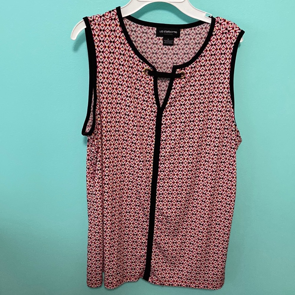 Liz Claiborne career top - size L